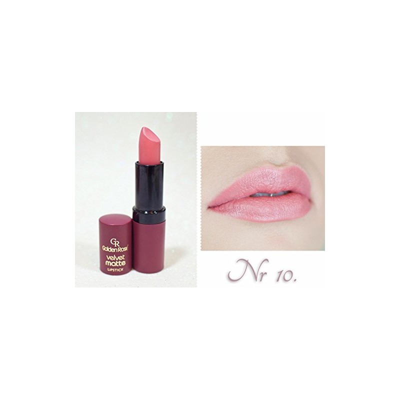 Golden Rose Matte Velvet 010 Lipstick