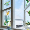 Healeved 1set Anti-Collision Bird Window Decals Static Cling Decorative Stickers