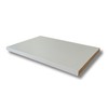 Gray Color Melamine Cabinet Replacement Shelves - 3/4'' Thick -