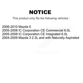 Kobra Serpentine Belt KBR-5060520 Replacement For Mazda 3 5 IC Corporation CE Integrated Commercial