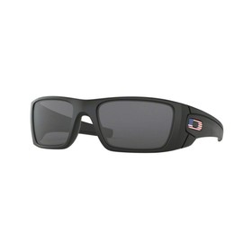 Oakley Fuel Cell, OO9096 (38) Matte Black/Gray 60mm, Sunglasses Bundle with original case, and accessories (5 items)