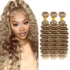 50g 1LX #22 Deep Wave Hair Extensions 18 20 22