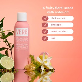 VERB Volume Dry Texture Spray, 1.6 oz- Boosts Volume, Adds Fullness & Weightless Grit - Sulfate, Paraben and Gluten Free