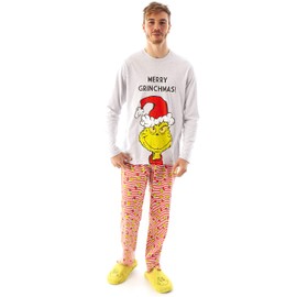 The Grinch Christmas Pyjamas Family Matching PJ Sets for Men, Women & Children, red