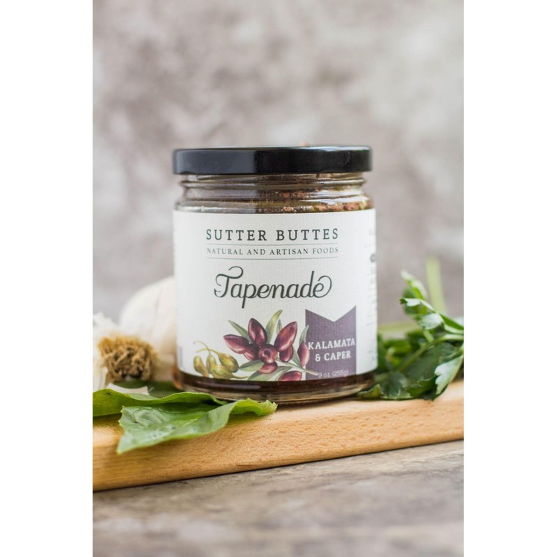 Sutter Buttes Olive Tapenade Spread - 9 oz. Jar (Kalamata
