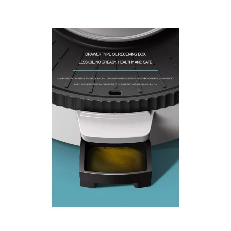 LP LIVING PLUS 2 in 1 Electric Grill & Hotpot,