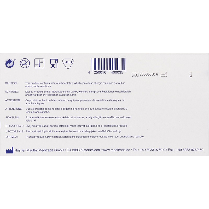 Meditrade Reference 1121S Gloves - Pack of 100