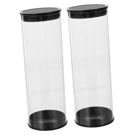 Totority 2Pcs Portable Golf Ball Storage Box Display Case for Home Shop Holds Small Balls Collection Showcase