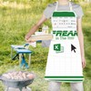 TOBGBE Excel Spreadsheet Gifts Freak In The Sheets Apron File