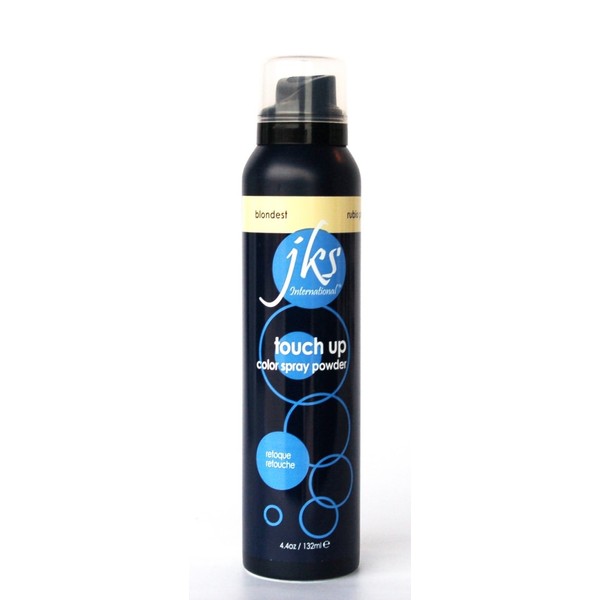 JKS Touch up spray BLONDEST, temporary hair color spraypowder, especially for the ones bleach their roots