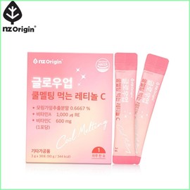 See detailed page [GR] Enget Origin Glow-Up Cool Melting Edible Retinol C (3g / [GR] 엔젯오리진 글로우업 쿨멜팅 먹는 레티놀C (3g x 30포) 글루타치온 레몬맛 먹는레티놀C 히알루론산 C 식물성 레티놀 모링가잎 유래 레티놀 비타민A