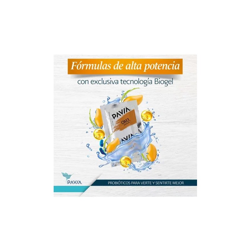 Probióticos Pavia con 1 billón vivos y activos L. Rhamnosus