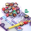 VervelaLibre 20pcs Teacher Focal Beads for Pen Back to School