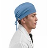 JONATHAN UNIFORM Unisex Scrub Surgical Cap with Cotton Sweatband, Tie