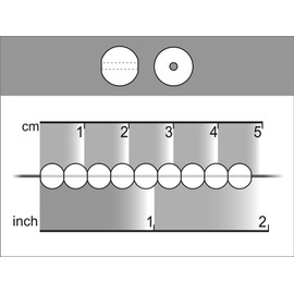 SCARA 200 pcs Czech Glass Round Beads 0.24 inches (6mm), Warm NEON (UV Active) Glass Beads for Jewelry and Bracelets Making, Beads for Bracelets, Bead kit Warm NEON Mix