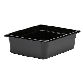 CAMBRO(キャンブロ) フードパン 24CWB 1/2×100㎜ ブラック ポリカーボネイト アメリカ AHC13349A