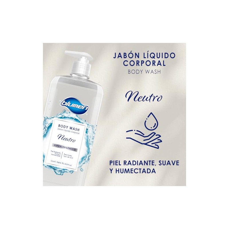 BLUMEN Body Wash Neutro 1000 ml