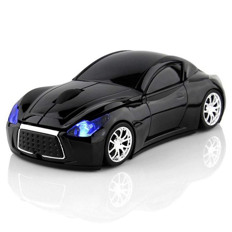 Ai5G Race Car Mouse Wireless Sports Car Shaped Mouse 2.4GHz