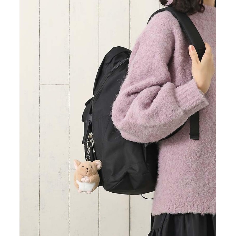 Bleu Bleuet Chinchilla Chinchilla Keychain, brown (light brown), S