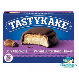 Tastykake Dark Chocolate Peanut Butter Kandy Kakes Box
