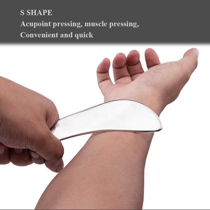 FeelFree Sport FSA/HSA Stainless Steel Guasha Scraping Massage Tool-Muscle Scraper