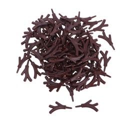 EXCEART 100pcs Christmas Reindeer Craft Snowman Craft Plastic Mini Antlers Coffee Decorative Branches Christmas Craft Accessories