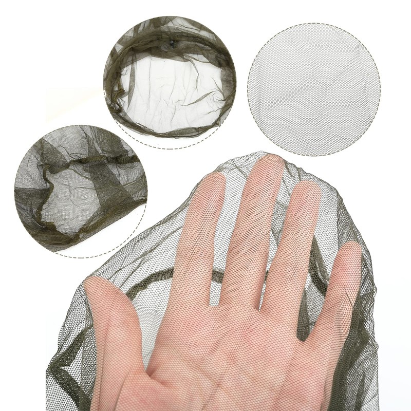 GWHOLE 2 Pack Mosquito Head Net Protector Face Neck Protection