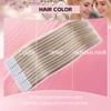 Sweetmet Invisible Tape in Hair Extensions Real Human Hair 3rd-Generation