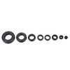 DollaTek 200pcs Rubber Grommet Set Harness Grommet Wire Seal