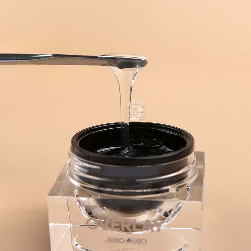 Jello Jello Non-wipe Overlay Gel Clear Gel / 젤로젤로 논와이프