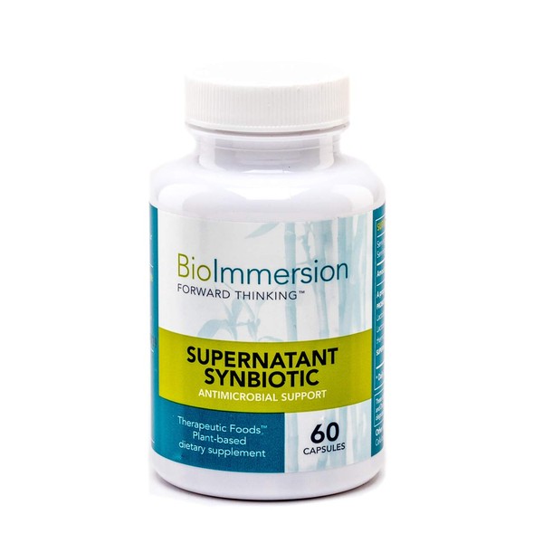 BioImmersion - Supernatant Synbiotic - Next Generation probiotics with Antimicrobial Properties - 60 Capsules