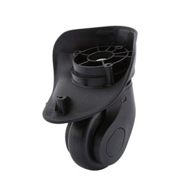 2 Piece Swivel Wheel Durable High Quality Black Universal Travel Suitcase Wheel