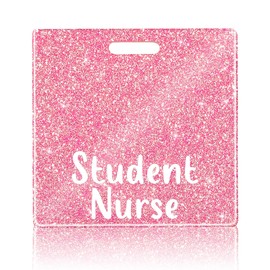 SEEVOR Student Nurse Badge Buddy Nurse Name Badge Horizontal Badge Identification Tags for Student Nurse (Student Nurse)