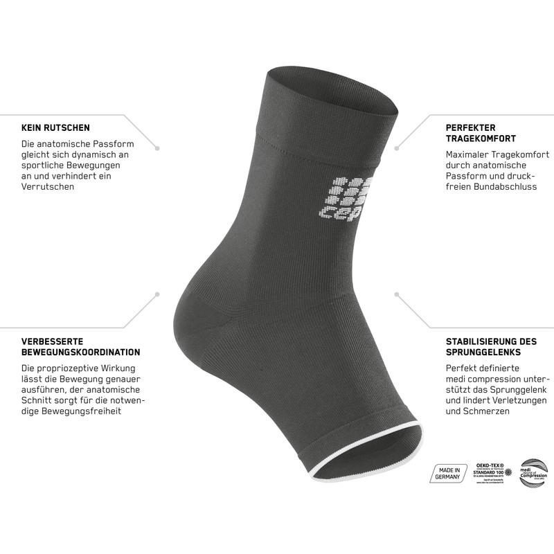 CEP Ortho Ankle Sleeve Unisex Foot Support for Secure Ankle