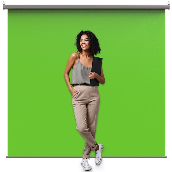 【Wider Style】 KHOMO GEAR Green Screen 84 x 84 inch