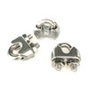 HEVERP 20PCS 1/8 Inches M3 Stainless Steel Wire Rope Cable
