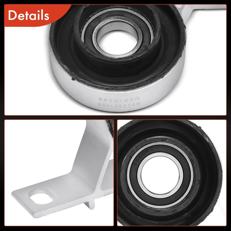 Frankberg Drive Shaft Support Bearing Compatible with 3 Series E46