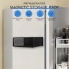 Joyan Magnetic Shelf, Kitchen Organiser, Black Spice Rack, Magnetic, Space-Saving