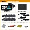 ELSNU Car Parking Sensors Kit Reverse Radar parktronic System Auto