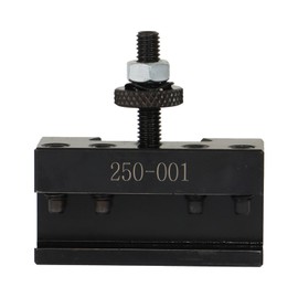 raseparter 4 Pieces 250-001 OXA Turning and Face Quick Change Lathe Tool Facing Holder Steel