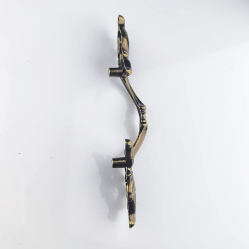 MuDuJia 4-Pack 2.5" Vintage Look Drawer Pull Antique Bronze Cabinet