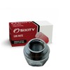 Sixity Auto Nickel Plated Bulge Open Wheel Lug Nuts -