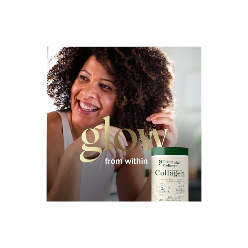 Great Lakes Gelatin, Certified Paleo Friendly, Pasture-Raised Grass-Fed, Collagen Hydrolysate,