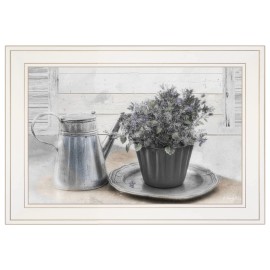 Generic Light and Airy White Framed Print Wall Art