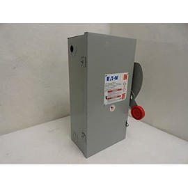EATON DH261UGK Heavy-Duty Non-Fusible Safety Switch, NEMA 1, 30A, 2P, 600V/250DC