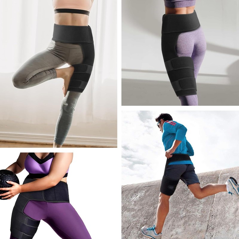 ExcellaElite Hip Brace for Men Women Thigh Support Hip Support