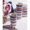 Oneida 898350 24/7 Outdoor Living 12-Piece Flatware Set, Mirror/Faux Wood