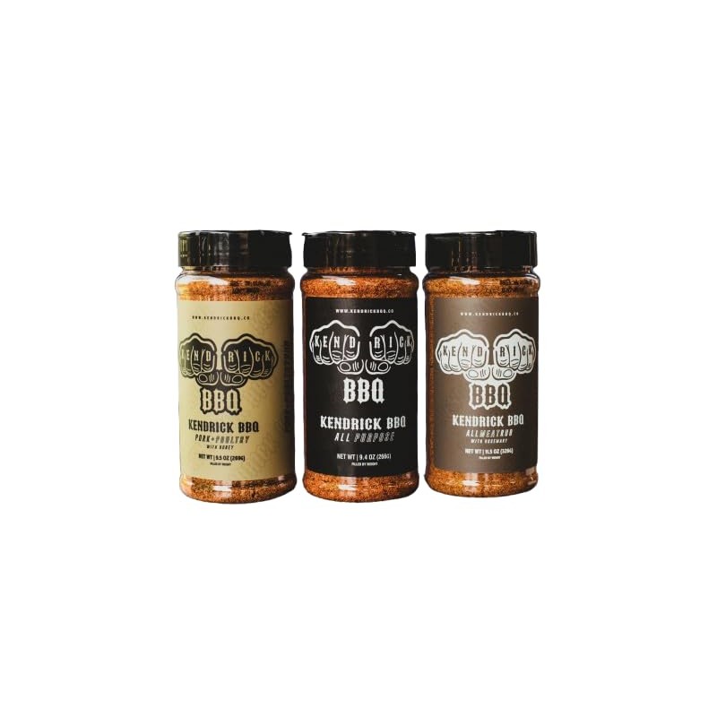 Kendrick BBQ - Pork and Poultry Rub 9.5 oz, Pack