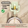 ROLUXENTIA 4 Pack Wall Mounted Shoe Rack - Premium Hanging