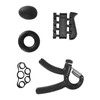 Hand Grip Strengthener Kit Elastic Silicone Skin Friendly Portable Forearm